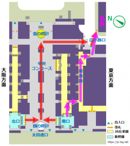 JR名古屋駅から犬山